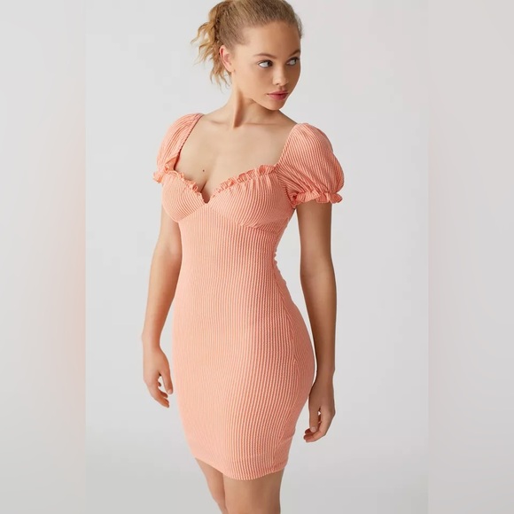 Urban Outfitters Dresses & Skirts - Kiss the Sky Ruffle Mini Dress